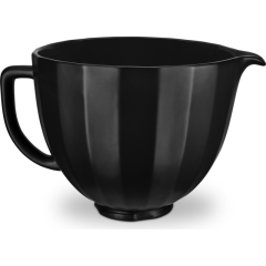 KitchenAid 5KSM2CB5PBS Artisan Classic Tilt Head Stand Mixer Ceramic Bowl Black Shell