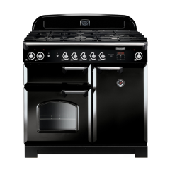 Rangemaster CLA100DFFBL/C (116880) CLASSIC 100cm Dual Fuel Range Cooker