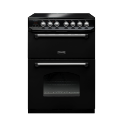 Rangemaster CLA60ECBL/C Classic 60cm Ceramic Freestanding Cooker, Black