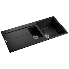 Rangemaster SCORIA1000 Scoria Igneous Granite Ash 1.5 Bowl Inset Sink