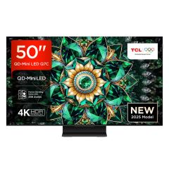 TCL 50Q7C-UK 50" 4K QD-Mini LED UHD Smart Google TV