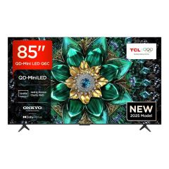 TCL 85Q6C-UK 85" 4K QD-Mini LED UHD Smart Google TV (2025)