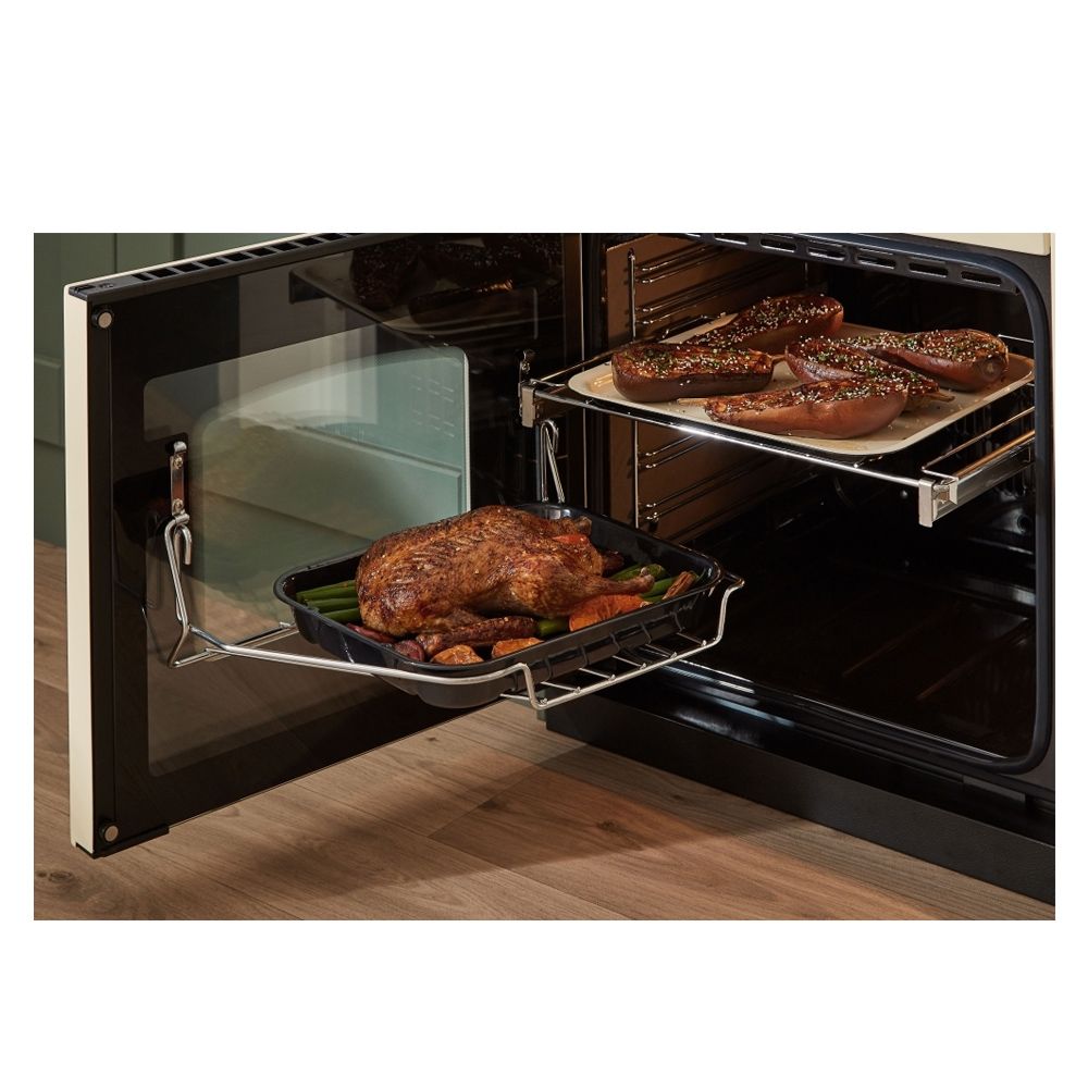 PRC Direct | Rangemaster CLDLB110EIPCBL/CM1 Classic Deluxe 110cm BC ...
