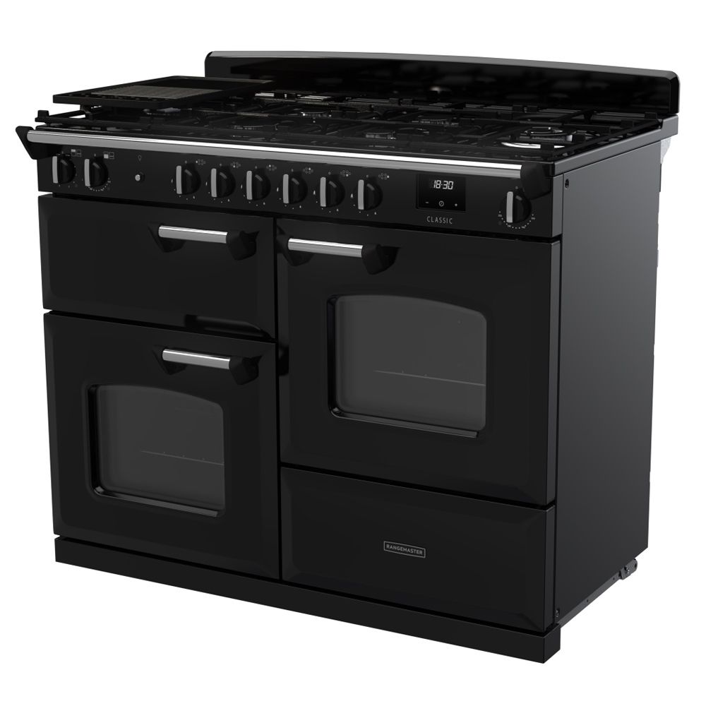 PRC Direct | Rangemaster CLO110DFPGBL/CM1 Classic OC 110cm Dual Fuel ...