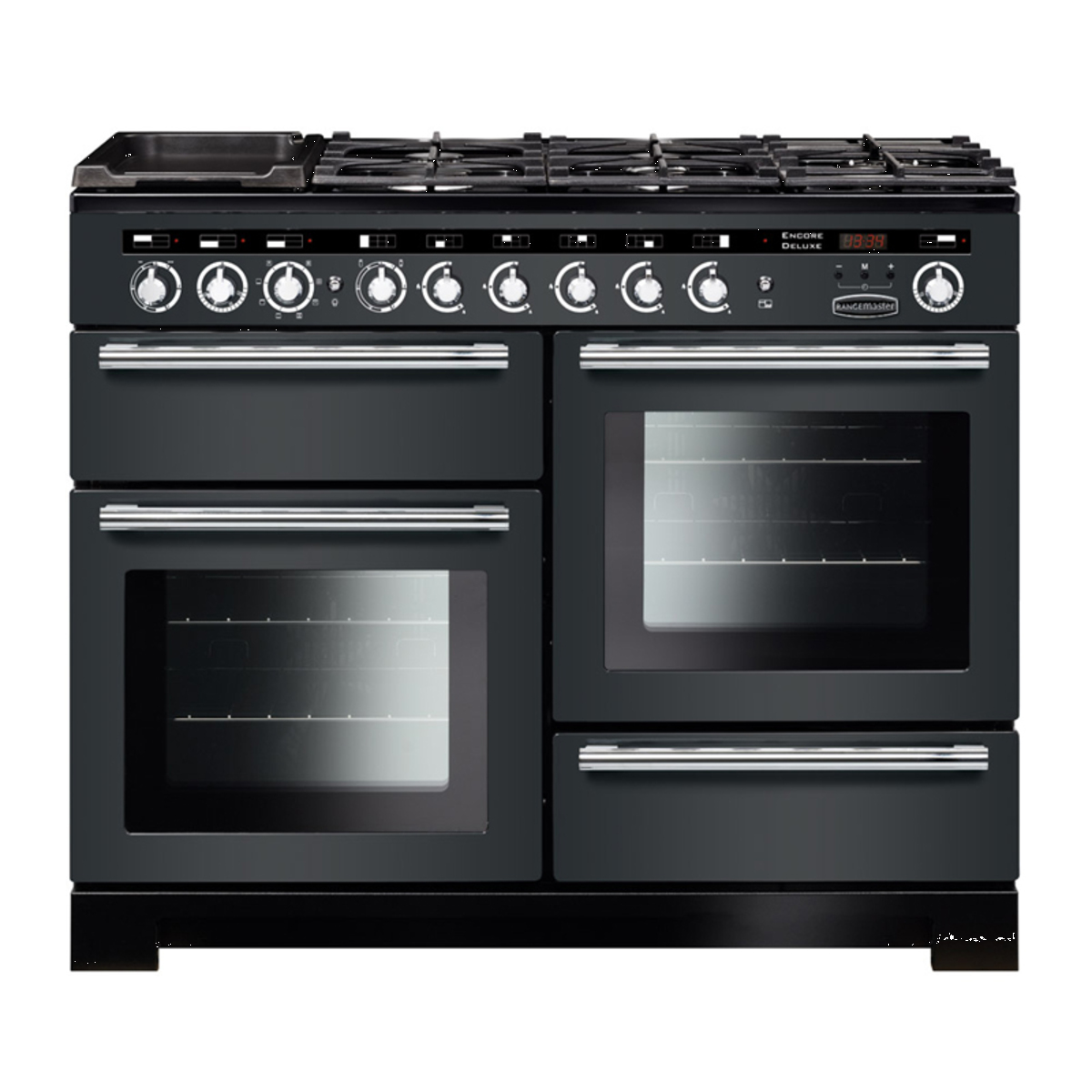 PRC Direct | Rangemaster Encore Deluxe 110cm DF Range Cooker, Slate ...