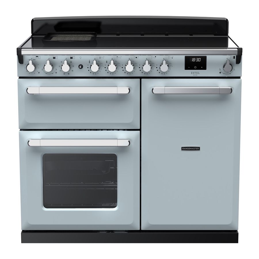 PRC Direct | Rangemaster ESDL100EIPMSB/CM1 Estel Deluxe 100cm Induction ...
