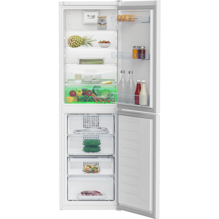 Beko CNG4582VW 54cm 50/50 Frost Free Fridge Freezer - White