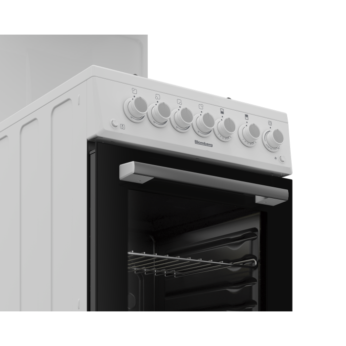 Blomberg GGS9151W 50cm Single Oven Gas Cooker in White