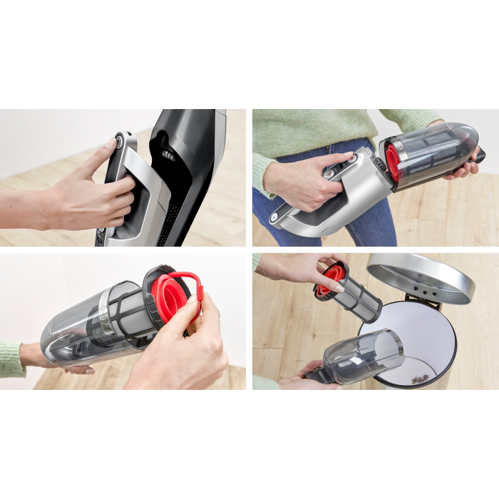 Bosch BBH3230GB 2 in 1 Cordless Upright Vacuum Cleaner, Black