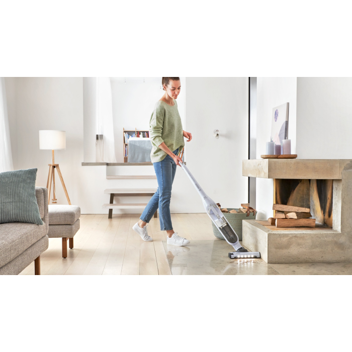 Bosch BBH3280GB 2 in 1 Cordless Upright Vacuum Cleaner, Silver