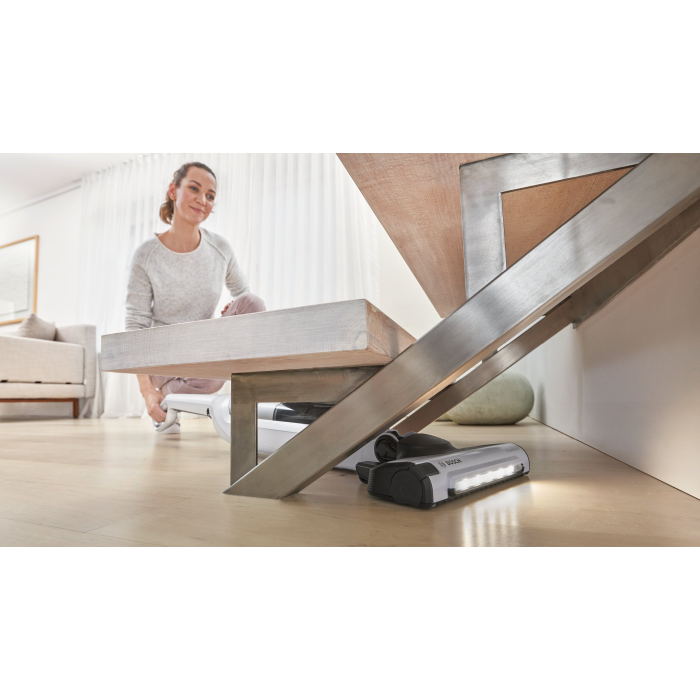 Bosch BBH3280GB 2 in 1 Cordless Upright Vacuum Cleaner, Silver