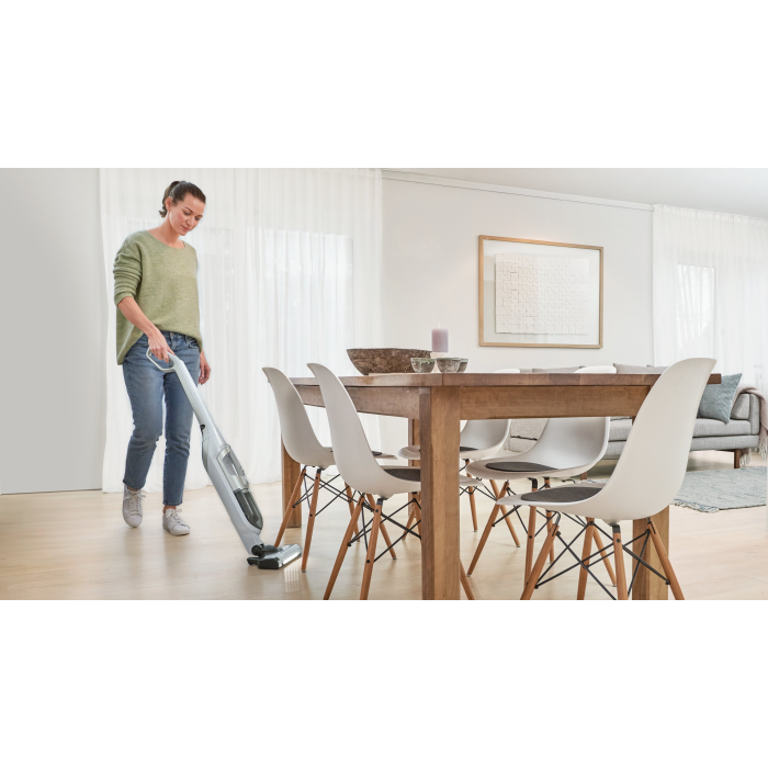 Bosch BBH3280GB 2 in 1 Cordless Upright Vacuum Cleaner, Silver