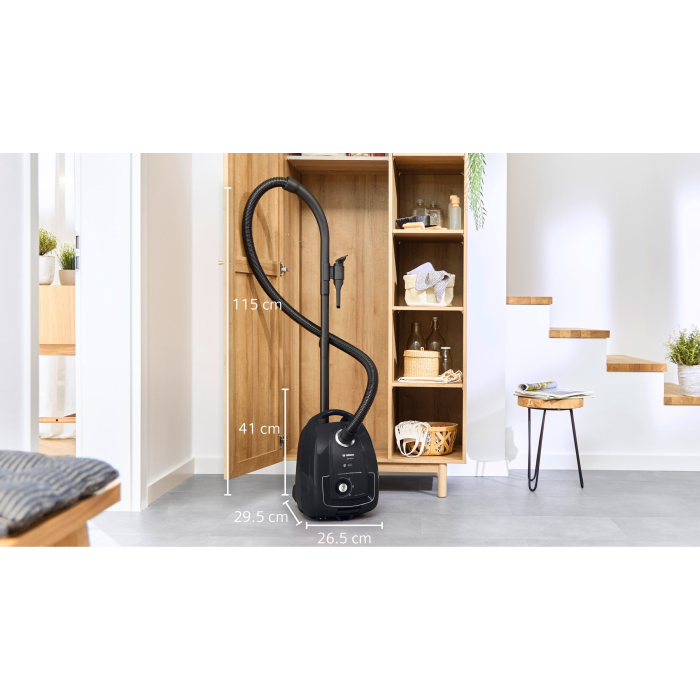Bosch BGL38BA3GB Serie 4 ProEco 850W Bagged Cylinder Vacuum Cleaner