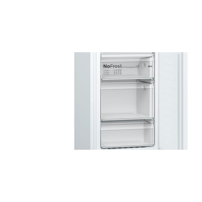 Bosch KGN34NWEAG E Rating 60cm Frost Free Fridge Freezer in White