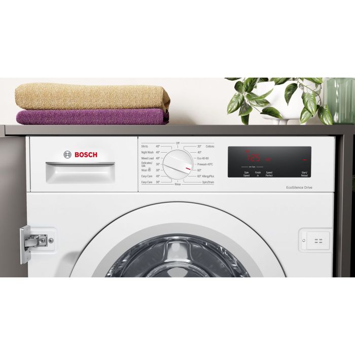Bosch WIW28302GB C Rated 8kg 1400 Spin Integrated Washing Machine