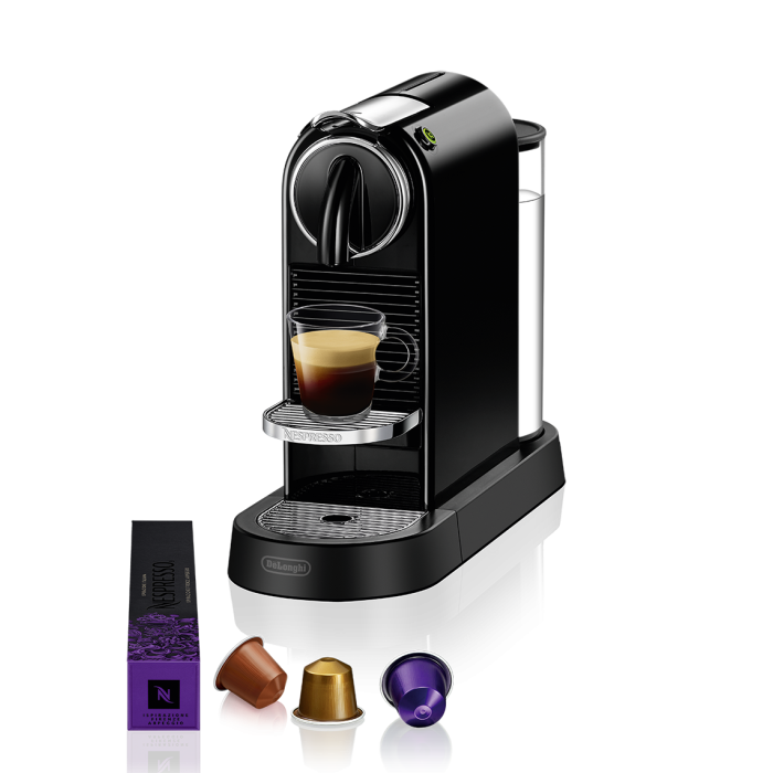 Delonghi EN167.B Nespresso Citiz Coffee Machine, Black