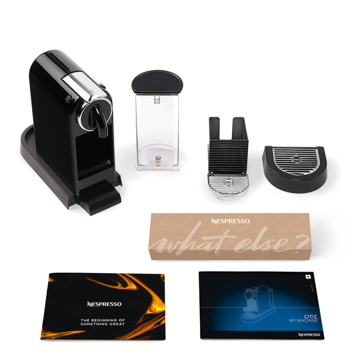 Delonghi EN167.B Nespresso Citiz Coffee Machine, Black