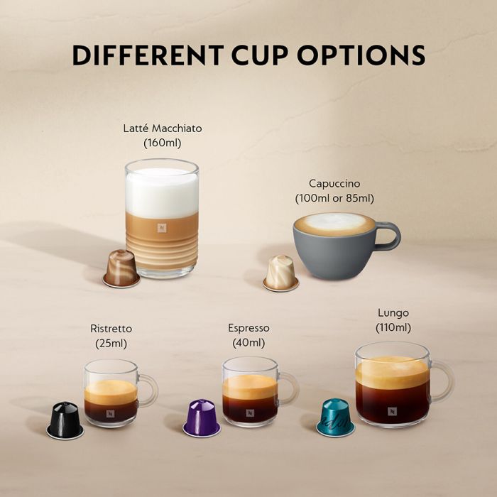 Delonghi EN510.B Nespresso Latissima One Pod Coffee Machine, Black