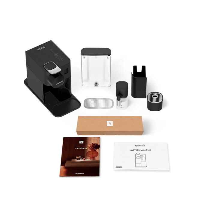Delonghi EN510.B Nespresso Latissima One Pod Coffee Machine, Black