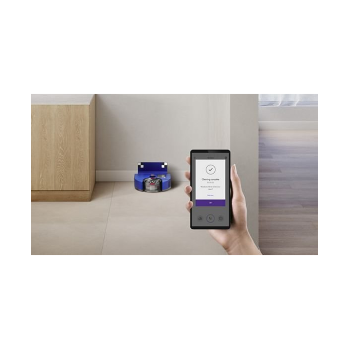Dyson 360VISNAV  360 Robot  - 65 Minutes Run Time - Moulded Blue/Nickel