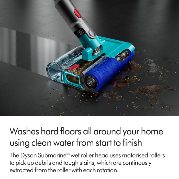 Dyson V15SUBMARINE Detect Submarine Wet & Dry cleaner - Yellow/Nickel