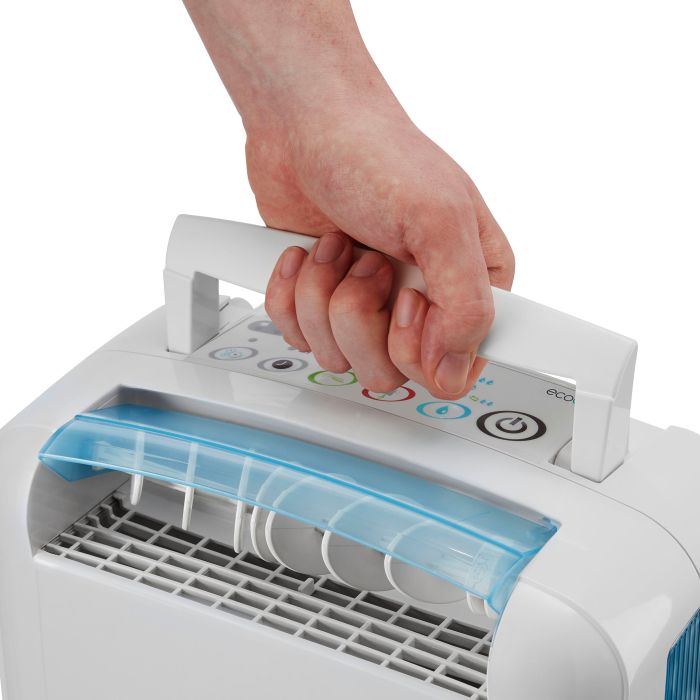 Ecoair DD1 CLASSIC MK6 BLUE 7 L/Day | Quiet 34Dba | Ioniser Anti Bacteria Silver Filter | Laundry Mo