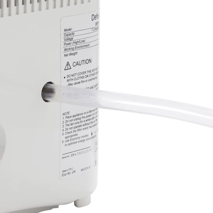 Ecoair DD1 CLASSIC MK6 BLUE 7 L/Day | Quiet 34Dba | Ioniser Anti Bacteria Silver Filter | Laundry Mo