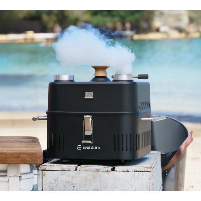 Everdure HBCUBE360B Cube 360 Charcoal Portable BBQ - Black