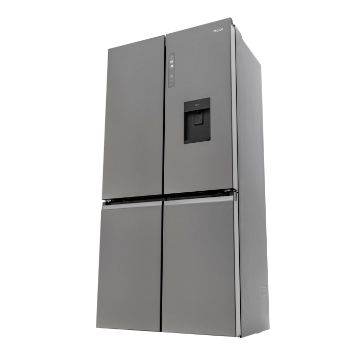 Haier HTF_520IP7 90.5cm Frost Free American Style Fridge Freezer - Platinum Inox