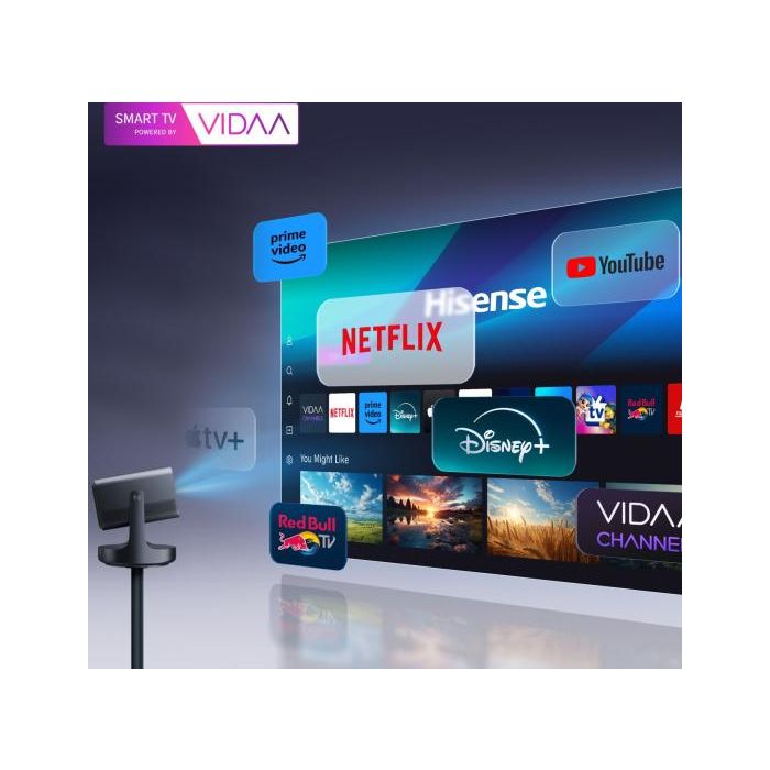 Hisense C2TUK Ultra Smart 4K Mini Laser Projector