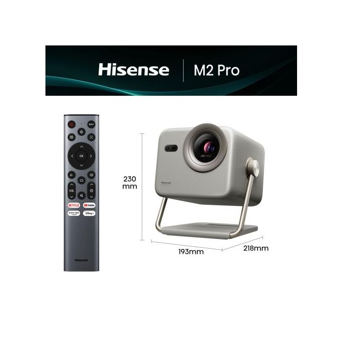 Hisense M2TUK PRO Smart 4K Mini Laser Projector