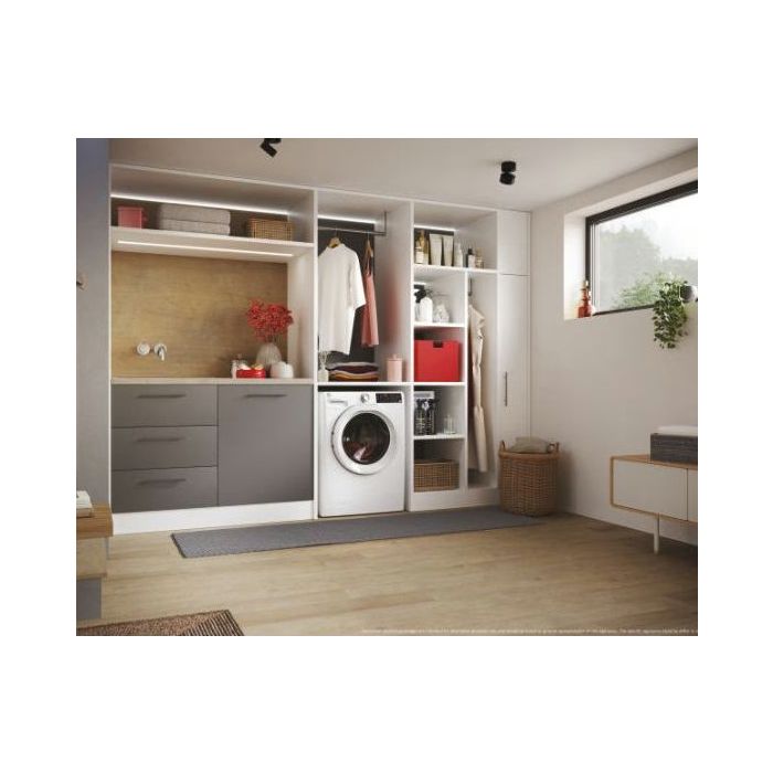 Hoover H3WPS486TAM6-80 8kg 1400 Spin Washing Machine - White