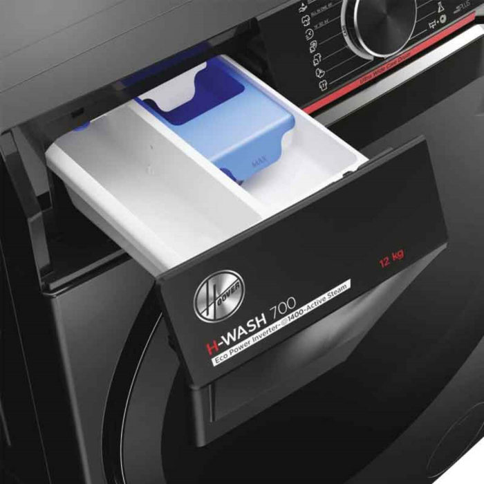 Hoover H7W412MBCR80 A Rated 12kg 1400 Spin Washing Machine in Anthracite