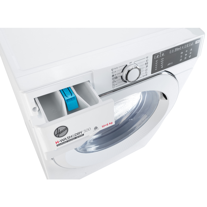 Hoover HDB5106AMC D Rated 10kg / 6kg 1500 Spin Washer Dryer