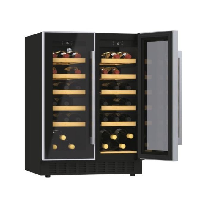 Hoover HWCB 60D UK/N  HWCB60DUK/N 59.5cm Built In Wine Cooler - Black