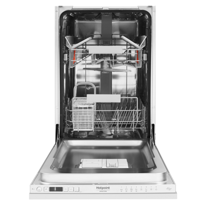 Hotpoint HSICIH4798BI 45cm Integrated Slimline Dishwasher, 10 Place Settings