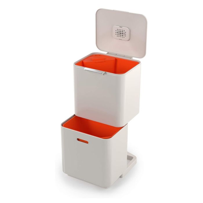 Joseph Joseph 30061 STONE Totem Max 60L Stone Waste & Recycling Bin