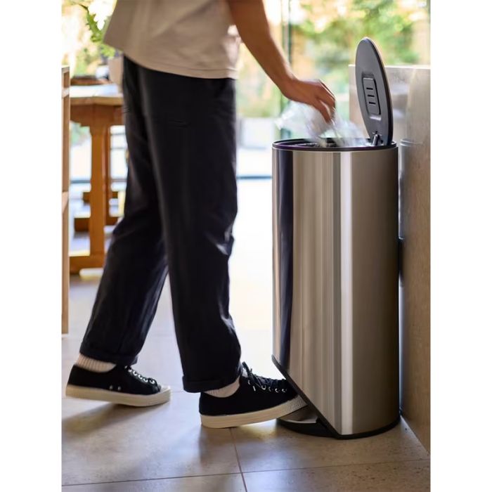 Joseph Joseph 30150 Arc 30L Bin - Stainless Steel
