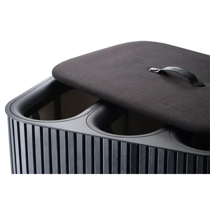 Joseph Joseph 5000005 Tota Luxe 90L Black Laundry Separation Basket
