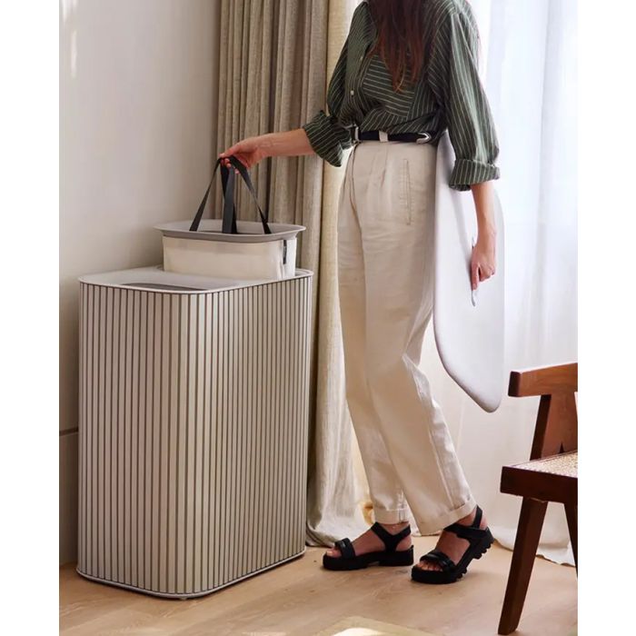 Joseph Joseph 5000006 Tota Luxe 90L Ecru Laundry Separation Basket