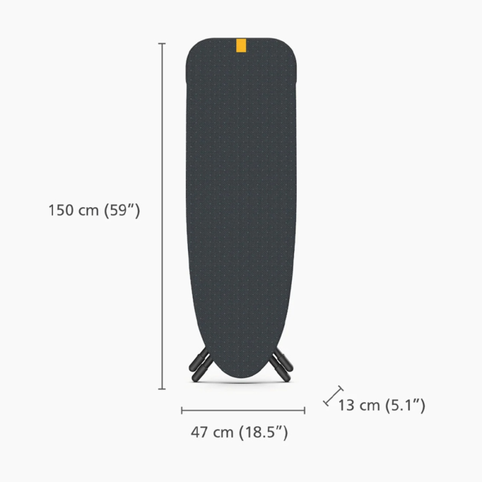 Joseph Joseph 50030 (BLUE) Glide Max Plus 135cm Blue Easy-store Ironing Board