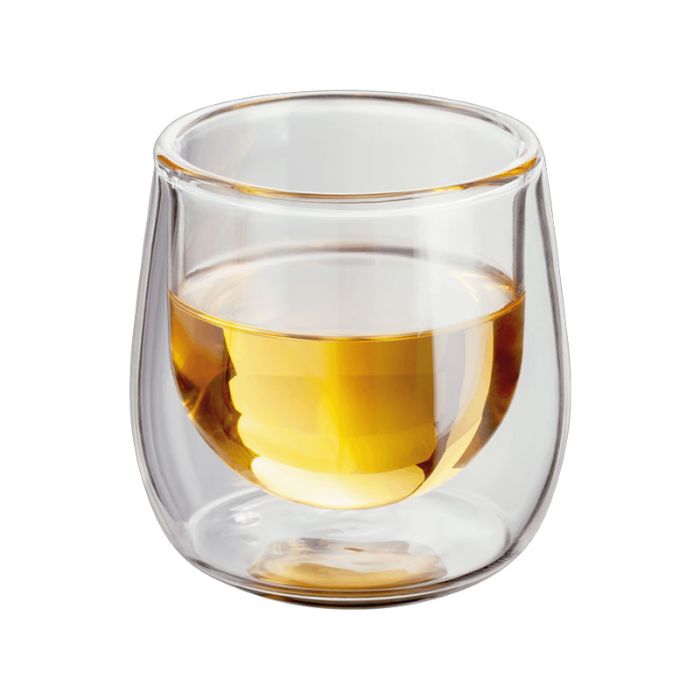 JUDGE JDG10 Double Walled Glassware 2 Piece Espresso / Shot Glass Set, 75Ml