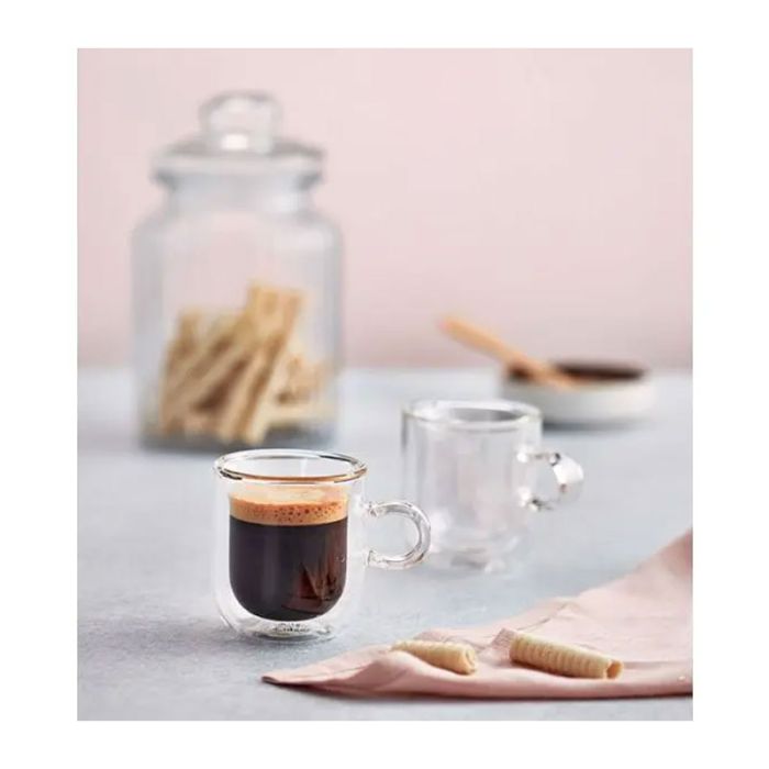 JUDGE JDG22 Double Walled Glassware 2 Piece Espresso Glass Set