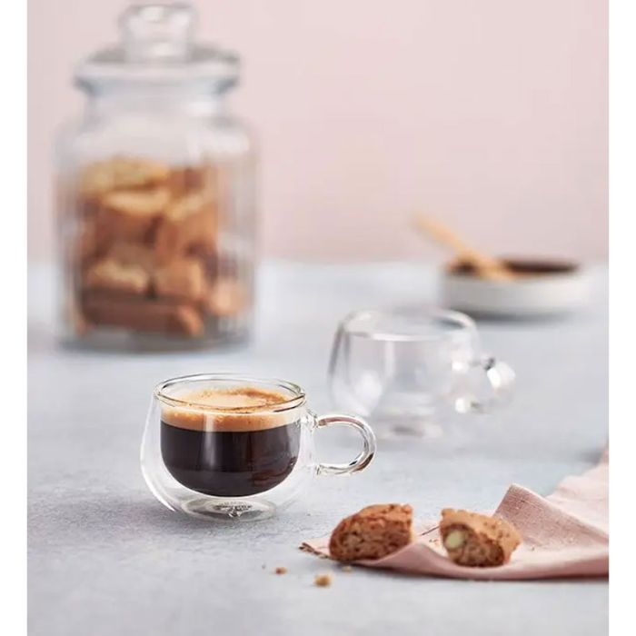 JUDGE JDG25 Double Walled Glassware 2 Piece Espresso Glass Set