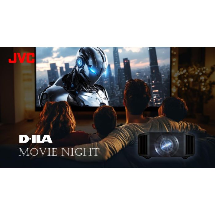 JVC DLA-N900BE 8K Ultra D-Ila Home Cinema Projector With New Blu-Escent Laser 3, Black