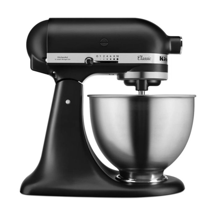 KitchenAid 5K45SSBOB 4.3L Classic Stand Mixer, Onyx Black 