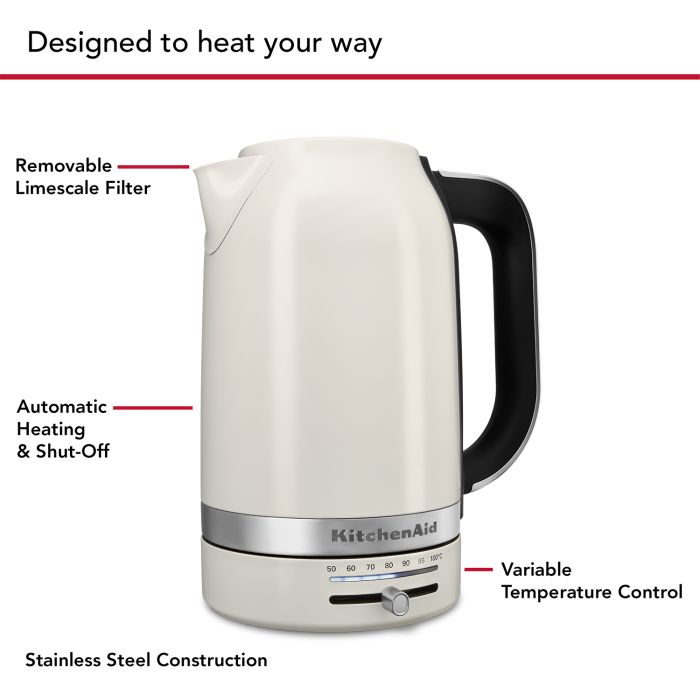 KitchenAid 5KEK1701BPL Kitchenaid 1.7L Kettle Porcelain