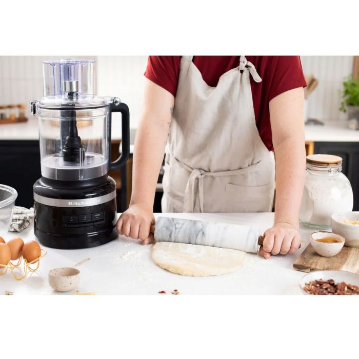 KitchenAid 5KFP1319BOB 3.1 L Food Processor, Onyx Black