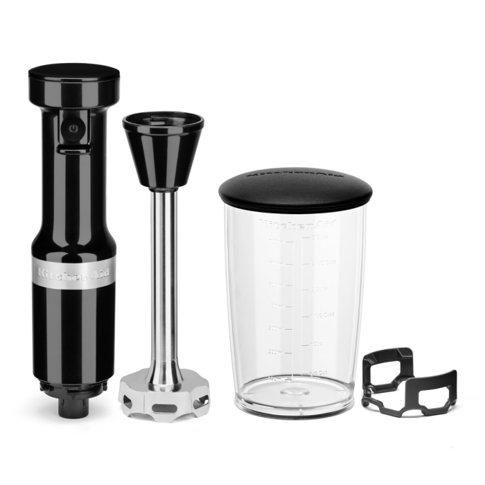 KitchenAid 5KHBV53BOB Classic Lightweight Hand Blender, Onyx Black