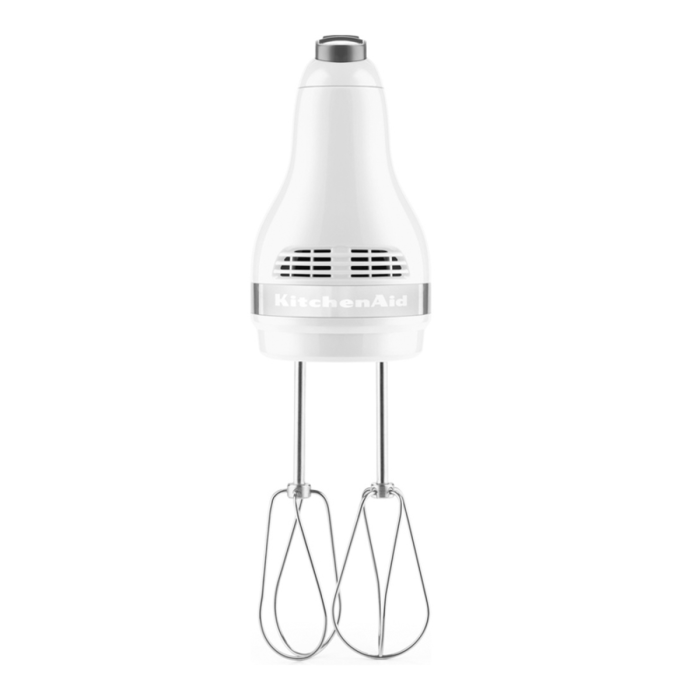 KitchenAid 5KHM5110BWH 5 Speed Classic Hand Mixer, White